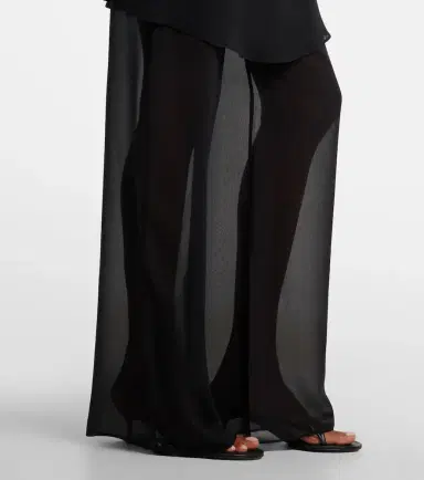 Christopher Esber Belted silk wide-leg pants | Thumbnail 2 Christopher Esber Belted silk wide-leg pants | Thumbnail 2