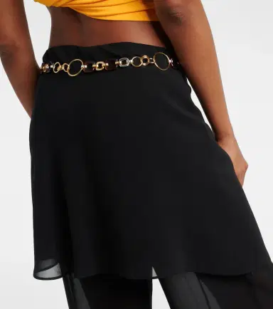 Christopher Esber Belted silk wide-leg pants | Thumbnail 3 Christopher Esber Belted silk wide-leg pants | Thumbnail 3