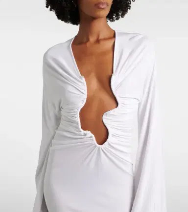 Christopher Esber Salacia ruched maxi dress | Thumbnail 3 Christopher Esber Salacia ruched maxi dress | Thumbnail 3