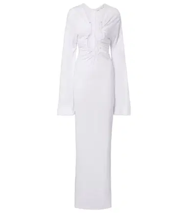 Christopher Esber Salacia ruched maxi dress | Thumbnail 1 Christopher Esber Salacia ruched maxi dress | Thumbnail 1