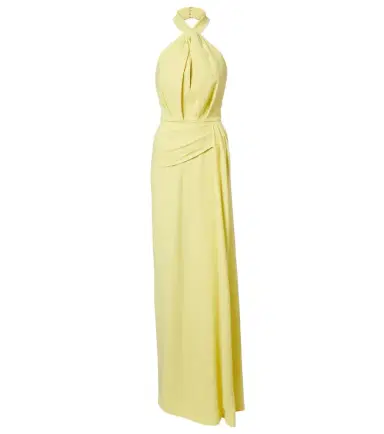 Elie Saab Halterneck cady gown | Thumbnail 1 Elie Saab Halterneck cady gown | Thumbnail 1