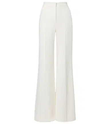 Elie Saab High-rise cady wide-leg pants | Thumbnail 1 Elie Saab High-rise cady wide-leg pants | Thumbnail 1