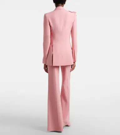Elie Saab Floral-appliqué cady blazer | Thumbnail 7 Elie Saab Floral-appliqué cady blazer | Thumbnail 7