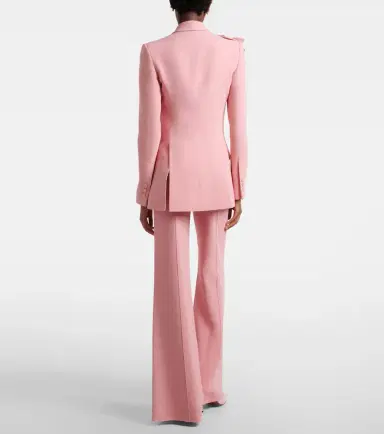 Elie Saab High-rise cady wide-leg pants | Thumbnail 3 Elie Saab High-rise cady wide-leg pants | Thumbnail 3