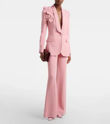 Elie Saab High-rise cady wide-leg pants | Thumbnail 5 Elie Saab High-rise cady wide-leg pants | Thumbnail 5