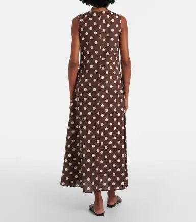 Asceno Tallin linen and cotton maxi dress | Thumbnail 2 Asceno Tallin linen and cotton maxi dress | Thumbnail 2