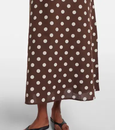 Asceno Tallin linen and cotton maxi dress | Thumbnail 3 Asceno Tallin linen and cotton maxi dress | Thumbnail 3