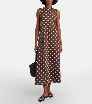 Asceno Tallin linen and cotton maxi dress | Thumbnail 4 Asceno Tallin linen and cotton maxi dress | Thumbnail 4