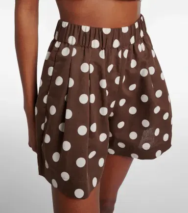 ASCENO Zurich polka-dot linen and cotton shorts | Thumbnail 3 ASCENO Zurich polka-dot linen and cotton shorts | Thumbnail 3