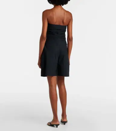Proenza Schouler White Label Clio cotton-blend Bermuda shorts | Thumbnail 5 Proenza Schouler White Label Clio cotton-blend Bermuda shorts | Thumbnail 5