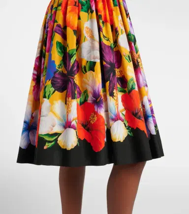 Dolce & Gabbana Floral midi dress | Thumbnail 3 Dolce & Gabbana Floral midi dress | Thumbnail 3