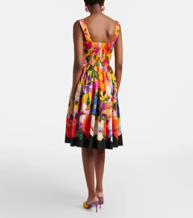 Dolce & Gabbana Floral midi dress | Thumbnail 6 Dolce & Gabbana Floral midi dress | Thumbnail 6
