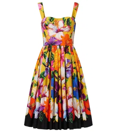 Dolce & Gabbana Floral midi dress | Thumbnail 1 Dolce & Gabbana Floral midi dress | Thumbnail 1