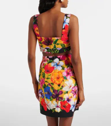 Dolce & Gabbana Floral crop top | Thumbnail 2 Dolce & Gabbana Floral crop top | Thumbnail 2