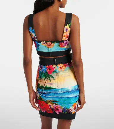 Dolce & Gabbana Printed crop top | Thumbnail 2 Dolce & Gabbana Printed crop top | Thumbnail 2