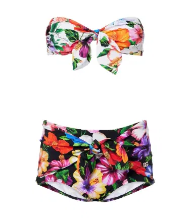 Dolce & Gabbana Bow-detail floral bikini | Thumbnail 1 Dolce & Gabbana Bow-detail floral bikini | Thumbnail 1