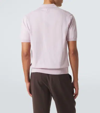 Canali Cotton and silk polo shirt | Thumbnail 3 Canali Cotton and silk polo shirt | Thumbnail 3