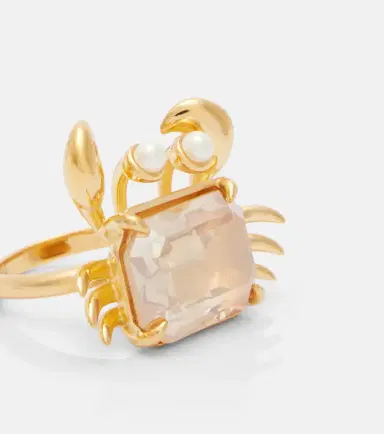 Oscar de la Renta Crab embellished ring | Thumbnail 2 Oscar de la Renta Crab embellished ring | Thumbnail 2