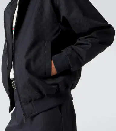 Gucci GG jacquard hooded cotton jacket | Thumbnail 2 Gucci GG jacquard hooded cotton jacket | Thumbnail 2