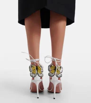 Aquazzura Papillon D'Amour leather sandals | Thumbnail 5 Aquazzura Papillon D'Amour leather sandals | Thumbnail 5