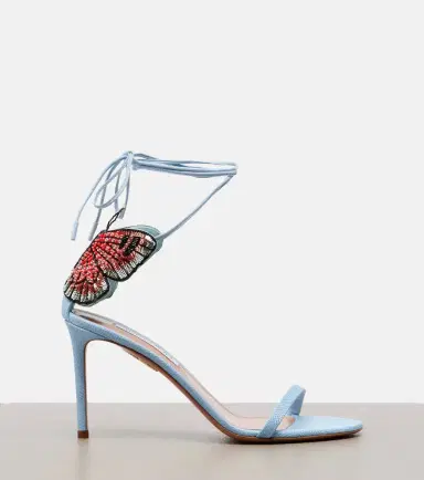 Aquazzura Papillon D'Amour embellished sandals | Thumbnail 3 Aquazzura Papillon D'Amour embellished sandals | Thumbnail 3