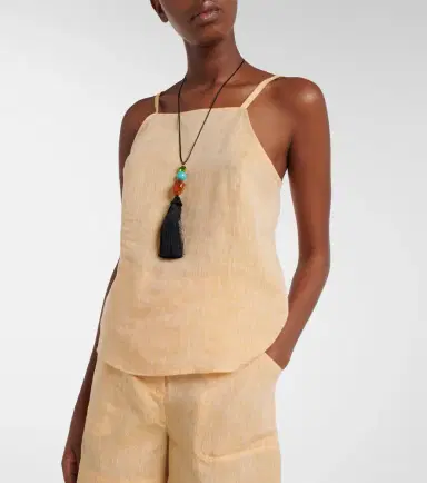Eres Gentille linen top | Thumbnail 2 Eres Gentille linen top | Thumbnail 2