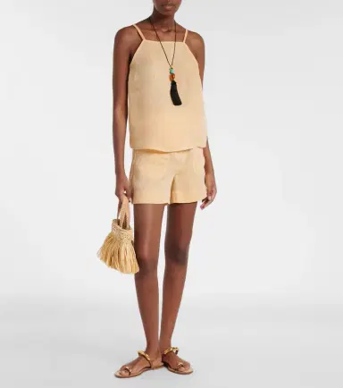 Eres Gentille linen top | Thumbnail 4 Eres Gentille linen top | Thumbnail 4