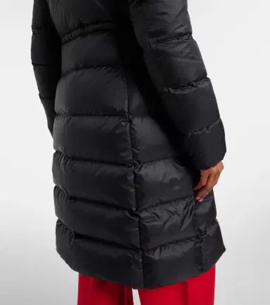 Moncler Boedic shearling-trimmed down coat | Thumbnail 2 Moncler Boedic shearling-trimmed down coat | Thumbnail 2