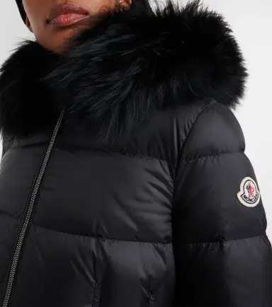 Moncler Boedic shearling-trimmed down coat | Thumbnail 7 Moncler Boedic shearling-trimmed down coat | Thumbnail 7