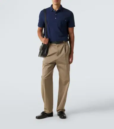 Valentino VGold cotton piqué polo shirt | Thumbnail 4 Valentino VGold cotton piqué polo shirt | Thumbnail 4