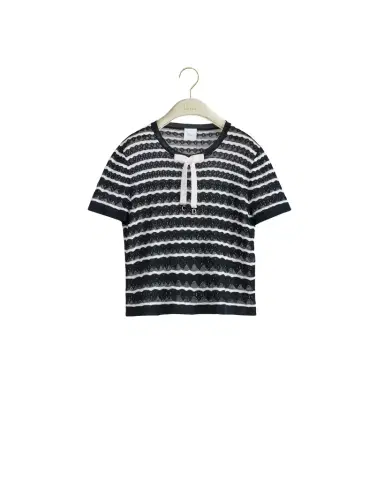 Dior Dior Marinière Short-Sleeved Sweater | Thumbnail 1 Dior Dior Marinière Short-Sleeved Sweater | Thumbnail 1