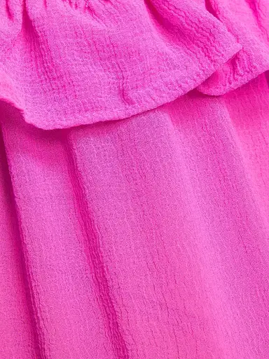Ramy Brook Women's Lisbeth Embroidered Tiered Cover-Up Dress - Radiant Pink | Thumbnail 7 Ramy Brook Women's Lisbeth Embroidered Tiered Cover-Up Dress - Radiant Pink | Thumbnail 7