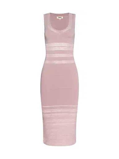 L'AGENCE Women's Taren Knit Midi-Dress - Misty Rose | Thumbnail 1 L'AGENCE Women's Taren Knit Midi-Dress - Misty Rose | Thumbnail 1