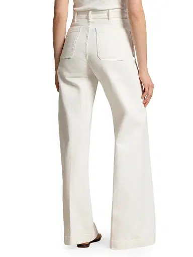Polo Ralph Lauren Women's Beaton Cotton Denim Pants - Burgoes Wash | Thumbnail 5 Polo Ralph Lauren Women's Beaton Cotton Denim Pants - Burgoes Wash | Thumbnail 5