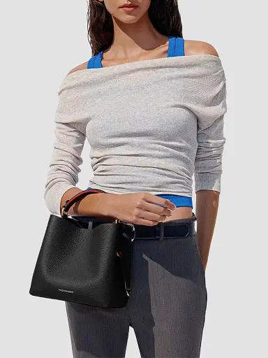 MAISON de SABRÉ Women's The Mini Crossbody Bag - Rouge Noir | Thumbnail 3 MAISON de SABRÉ Women's The Mini Crossbody Bag - Rouge Noir | Thumbnail 3