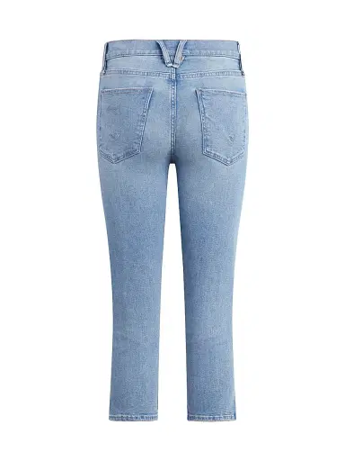 Hudson Jeans Women's Capri Straight Jeans - Pastry | Thumbnail 3 Hudson Jeans Women's Capri Straight Jeans - Pastry | Thumbnail 3