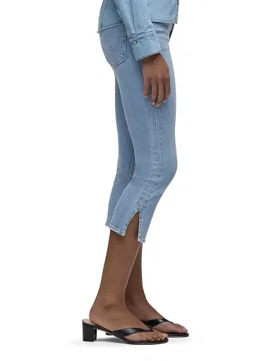 Hudson Jeans Women's Capri Straight Jeans - Pastry | Thumbnail 5 Hudson Jeans Women's Capri Straight Jeans - Pastry | Thumbnail 5