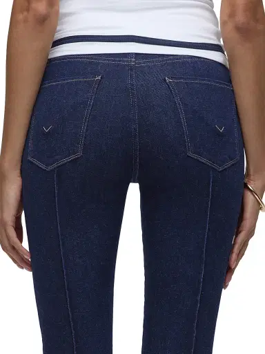 Hudson Jeans Women's Barbara High-Rise Pintucked Boot Crop Jeans - Rinse | Thumbnail 7 Hudson Jeans Women's Barbara High-Rise Pintucked Boot Crop Jeans - Rinse | Thumbnail 7