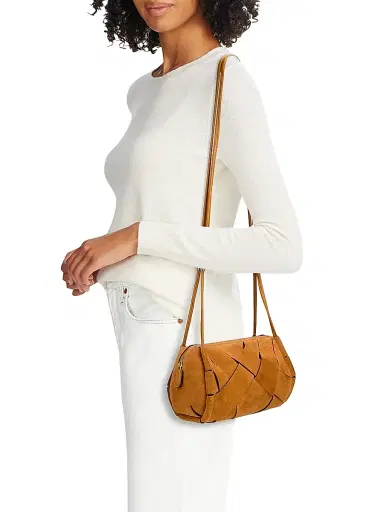 Ulla Johnson Women's Charlotte Woven-Suede Camera Bag | Thumbnail 2 Ulla Johnson Women's Charlotte Woven-Suede Camera Bag | Thumbnail 2