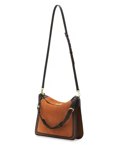 Lanvin Women's Compagnon Asymmetrical Shoulder Bag - Chestnuts | Thumbnail 2 Lanvin Women's Compagnon Asymmetrical Shoulder Bag - Chestnuts | Thumbnail 2