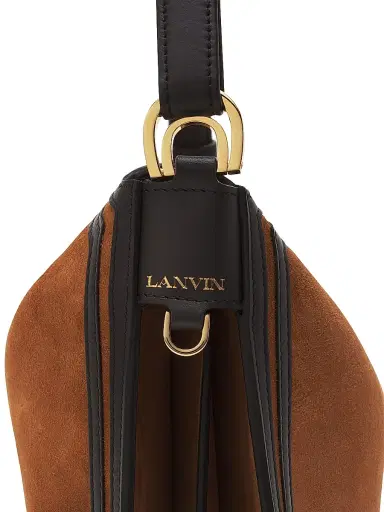Lanvin Women's Compagnon Asymmetrical Shoulder Bag - Chestnuts | Thumbnail 7 Lanvin Women's Compagnon Asymmetrical Shoulder Bag - Chestnuts | Thumbnail 7