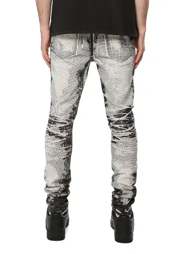 Purple Brand Men's Trompe L'oeil Stretch-Denim Skinny Jeans - Black - Size 40 | Thumbnail 2 Purple Brand Men's Trompe L'oeil Stretch-Denim Skinny Jeans - Black - Size 40 | Thumbnail 2