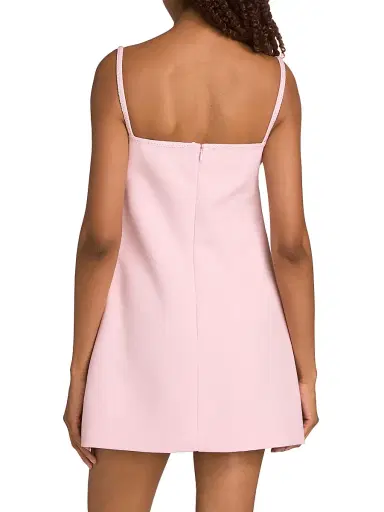 Self-Portrait Women's Paillette-Embellished Floral-Appliqué Minidress - Pink | Thumbnail 5 Self-Portrait Women's Paillette-Embellished Floral-Appliqué Minidress - Pink | Thumbnail 5