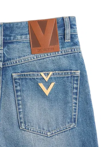 Valentino Garavani Women's Denim Jeans - Denim | Thumbnail 6 Valentino Garavani Women's Denim Jeans - Denim | Thumbnail 6