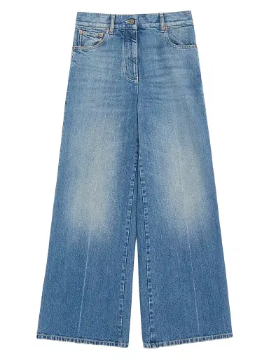 Valentino Garavani Women's Denim Jeans - Denim | Thumbnail 1 Valentino Garavani Women's Denim Jeans - Denim | Thumbnail 1