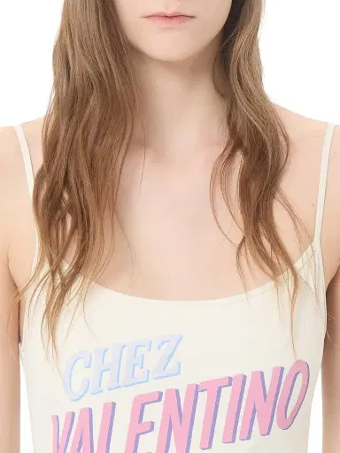 Valentino Garavani Women's One-Piece Swimsuit with Chez 1960 Print - Ivory Multicolor - Size XS | Thumbnail 5 Valentino Garavani Women's One-Piece Swimsuit with Chez 1960 Print - Ivory Multicolor - Size XS | Thumbnail 5