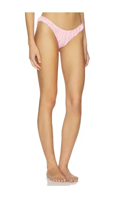 CAROLINE CONSTAS Dorit Ruched Bikini Bottom | Thumbnail 2 CAROLINE CONSTAS Dorit Ruched Bikini Bottom | Thumbnail 2