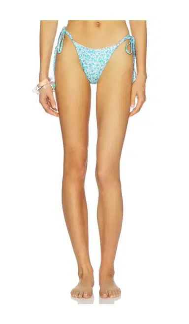Kulani Kinis Decorative Thong Tie Side Bikini Bottom | Thumbnail 1 Kulani Kinis Decorative Thong Tie Side Bikini Bottom | Thumbnail 1