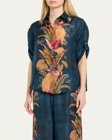Zimmermann Ascension Relaxed Shirt | Thumbnail 4 Zimmermann Ascension Relaxed Shirt | Thumbnail 4
