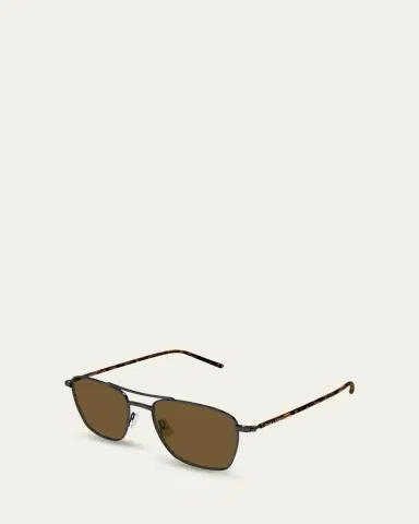 Saint Laurent SL 866 Metal and Bio-Nylon Aviator Sunglasses | Thumbnail 2 Saint Laurent SL 866 Metal and Bio-Nylon Aviator Sunglasses | Thumbnail 2